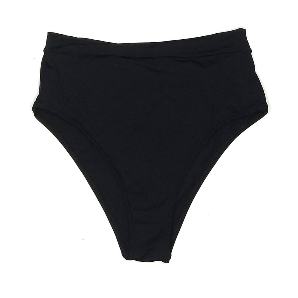 Tavik, size medium, High-waisted black bikini bottoms